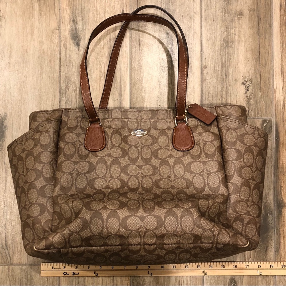 Coach diaper bag